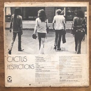 Cactus Vinyl Album Restrictions